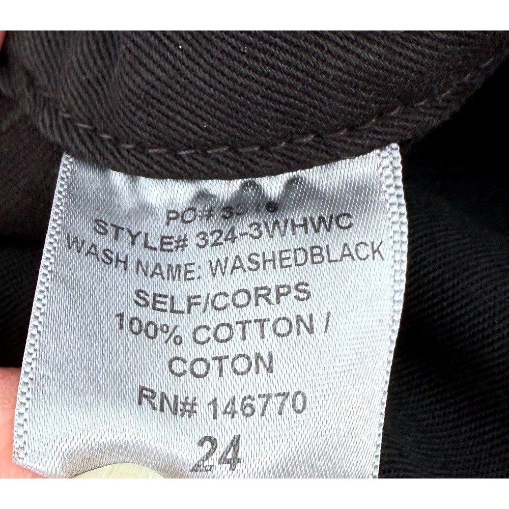 RE/DONE ORIGINALS Cargo Utility Pants Womens‎ Size 24 Washed Black Cotton NWT - Picture 7 of 16